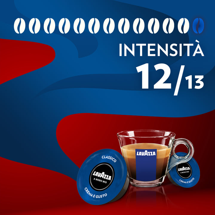 16 Capsule Lavazza A Modo Mio Crema e Gusto Classico