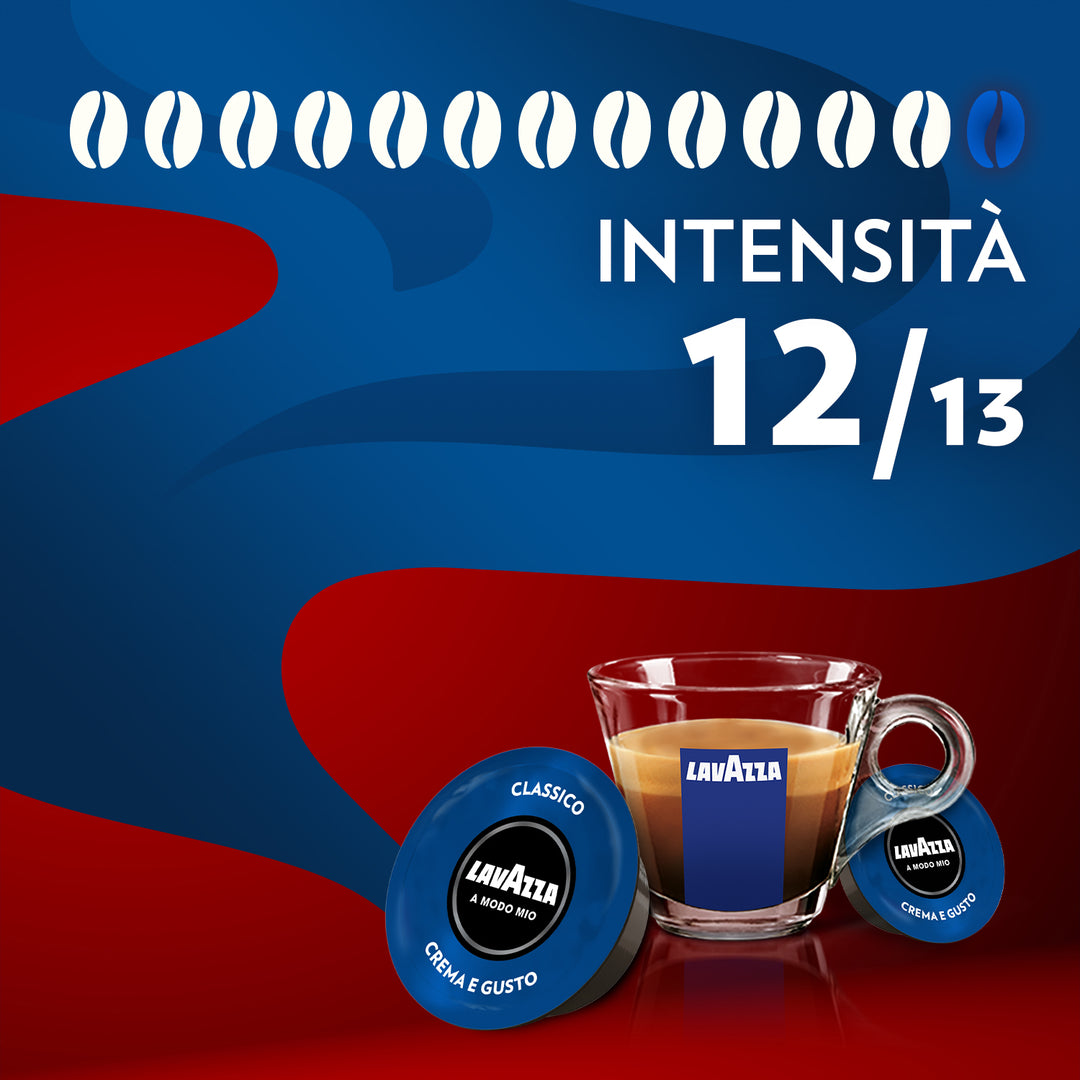 54 Capsule Lavazza A Modo Mio Originali - Crema e Gusto Classico