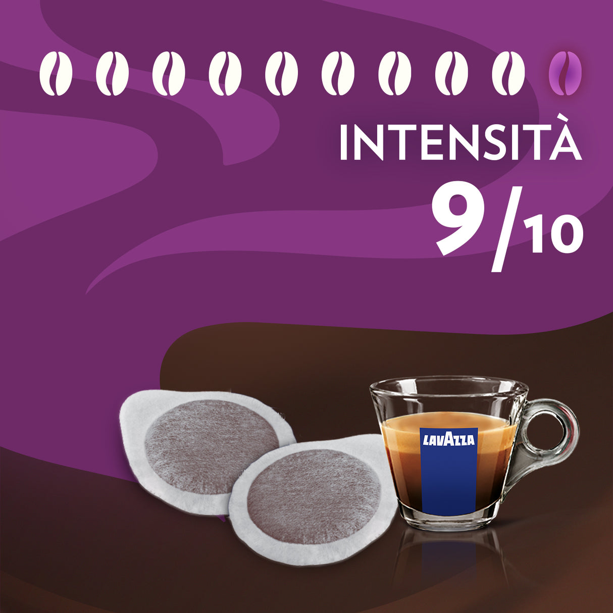 Lavazza Caffè Grand Espresso Intenso - 150 Cialde Ese 44mm Filtro Carta