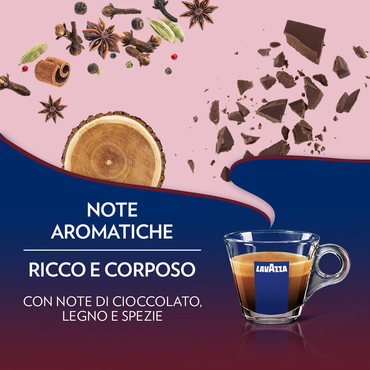 80 Capsule caffè Lavazza compatibili Nespresso - Crema e Gusto RICCO