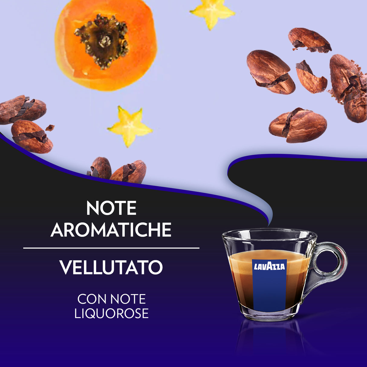 16 Capsule Lavazza A Modo Mio Divino – Espresso Vellutato con Note di Cacao e Frutta Esotica