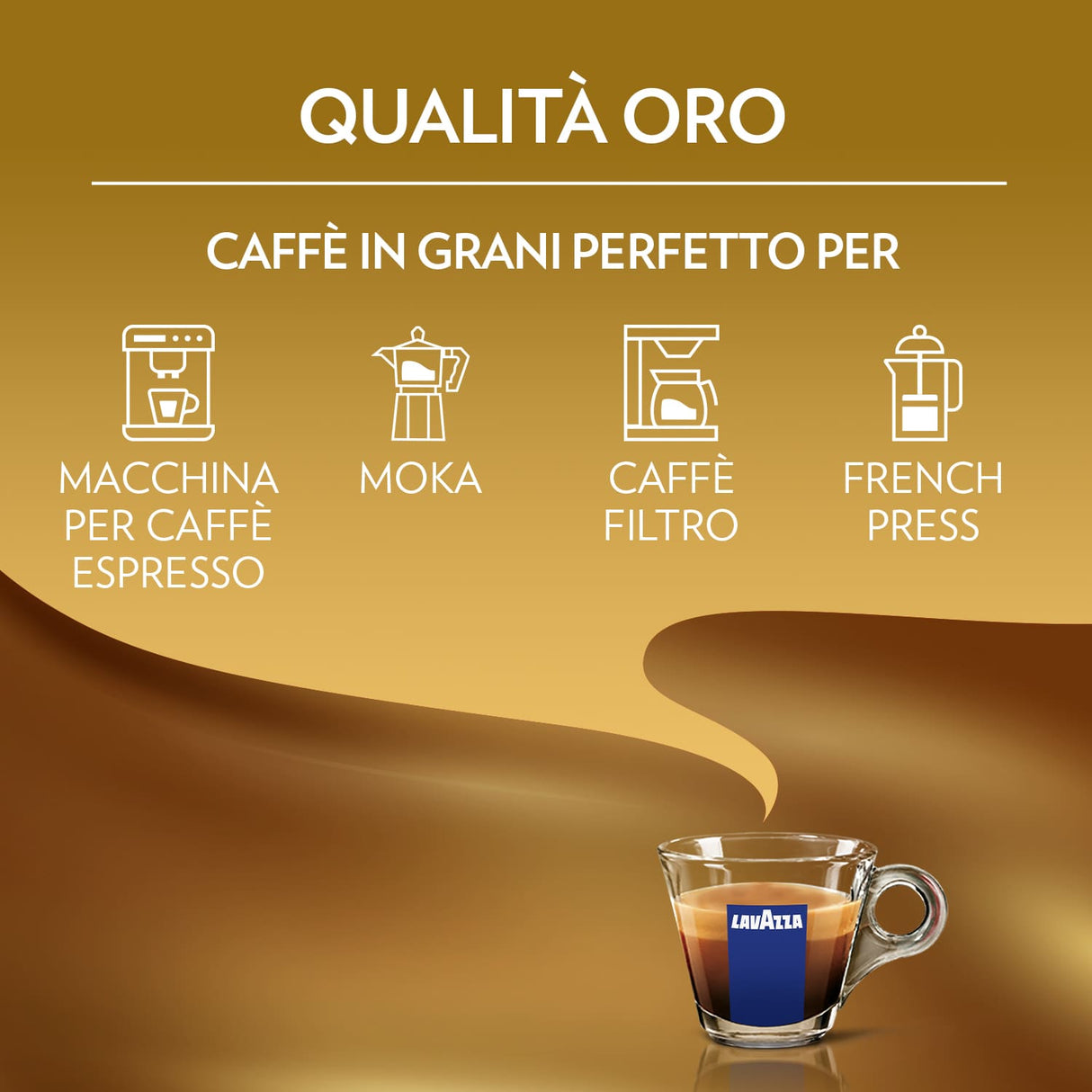 Lavazza caffè in grani Qualità oro 1kg