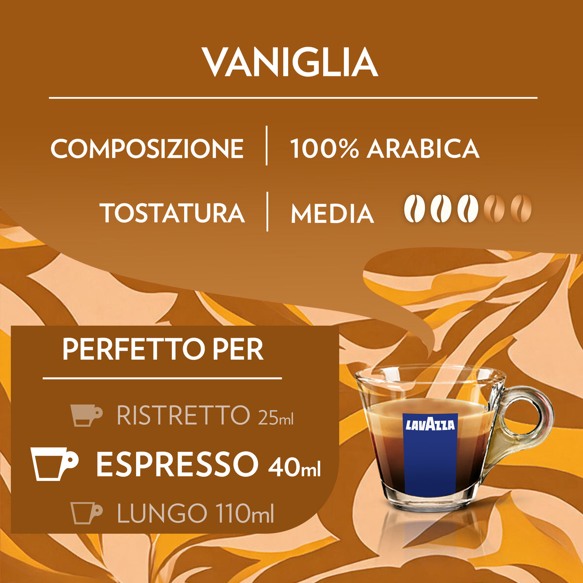 10 Capsule Lavazza Compatibili Nespresso Original - Espresso Gourmet Vanilla Affogato
