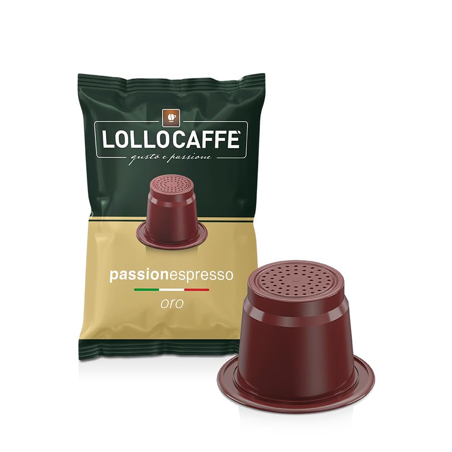 100 Capsule Caffè Lollo Oro Compatibili Nespresso