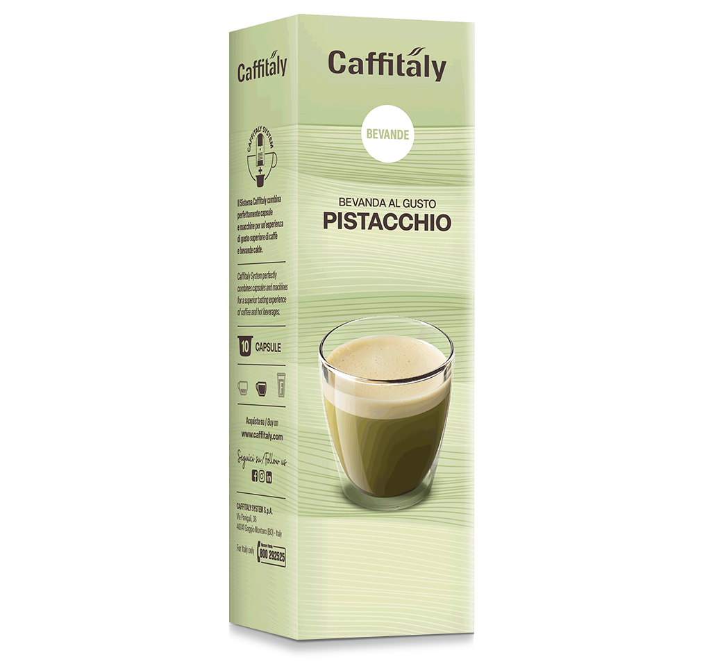 10 capsule Caffitaly System - Bevanda al gusto Pistacchio