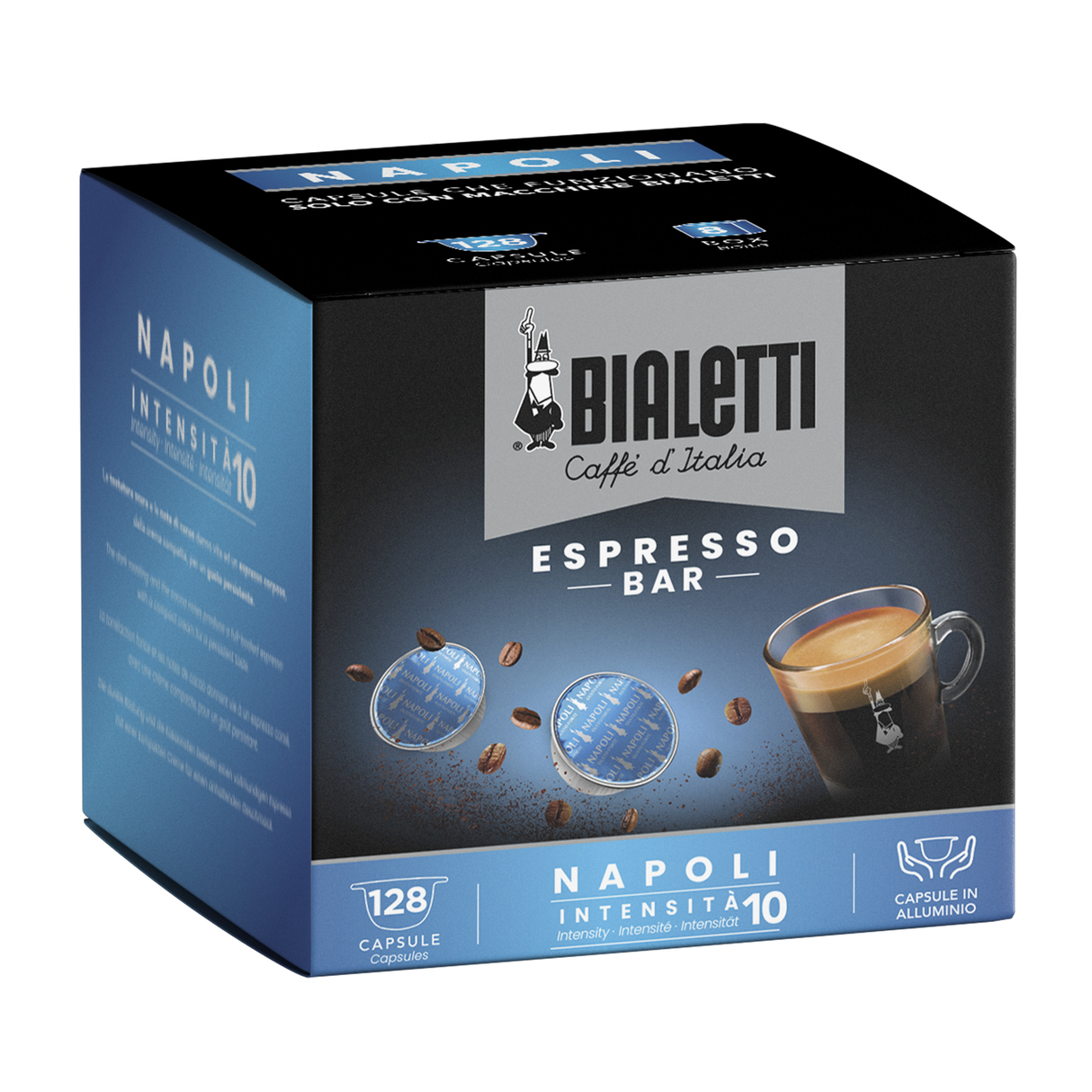 128 Capsule Multipack Bialetti Caffè d'Italia - Napoli