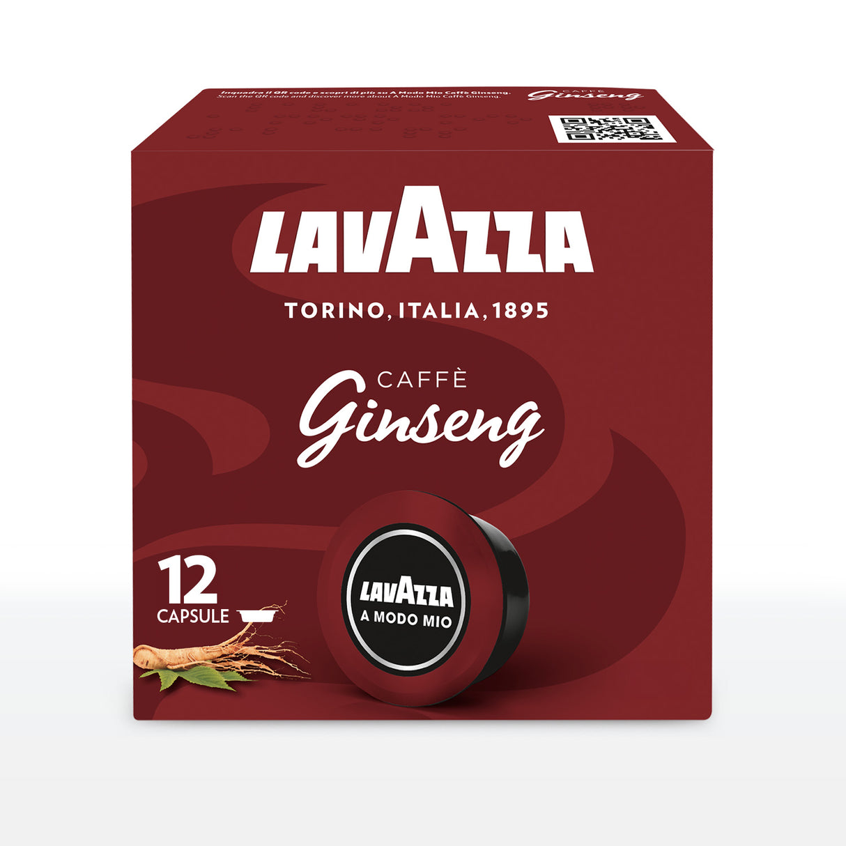 12 Capsule Lavazza A Modo Mio - Caffè al Ginseng