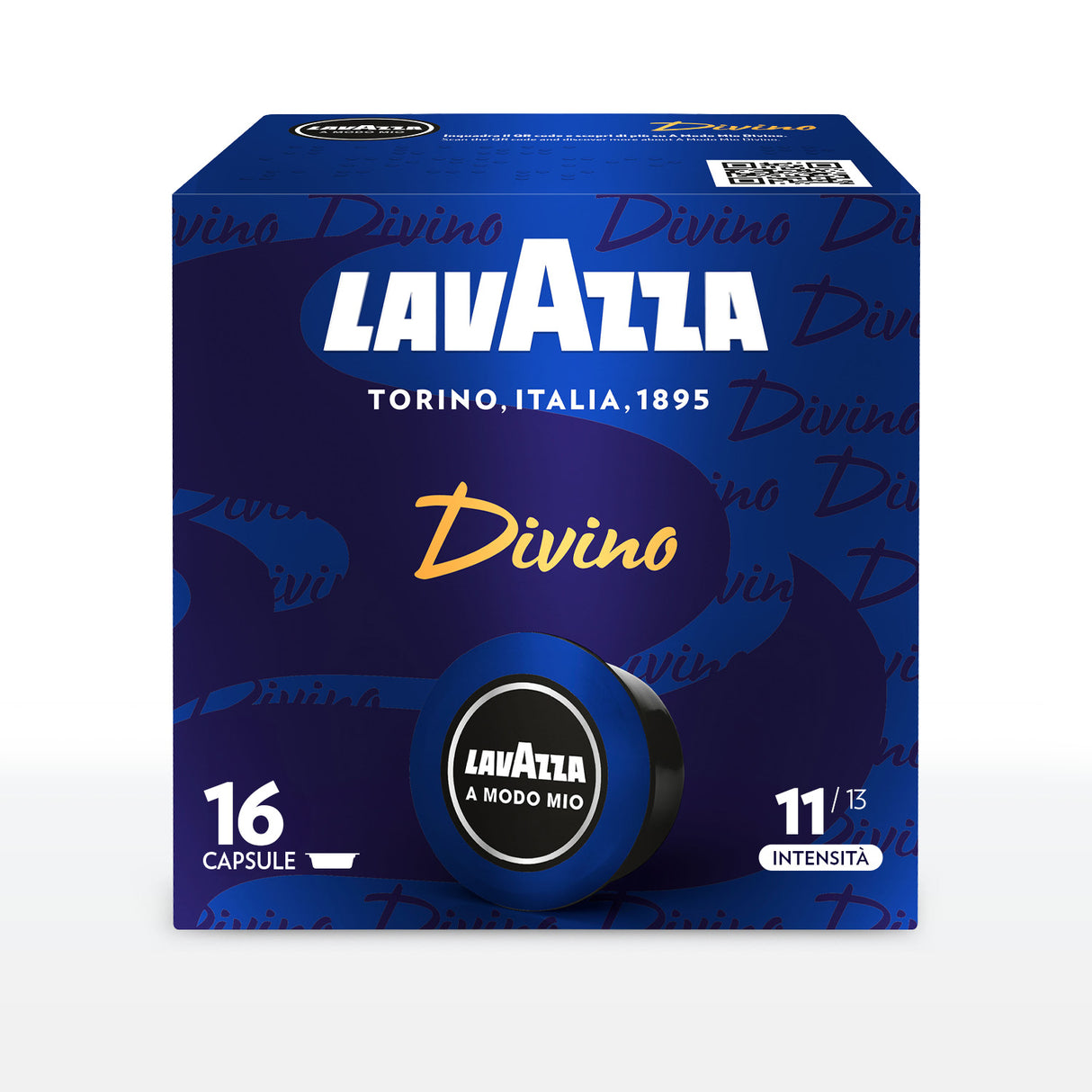 16 Capsule Lavazza A Modo Mio Divino – Espresso Vellutato con Note di Cacao e Frutta Esotica