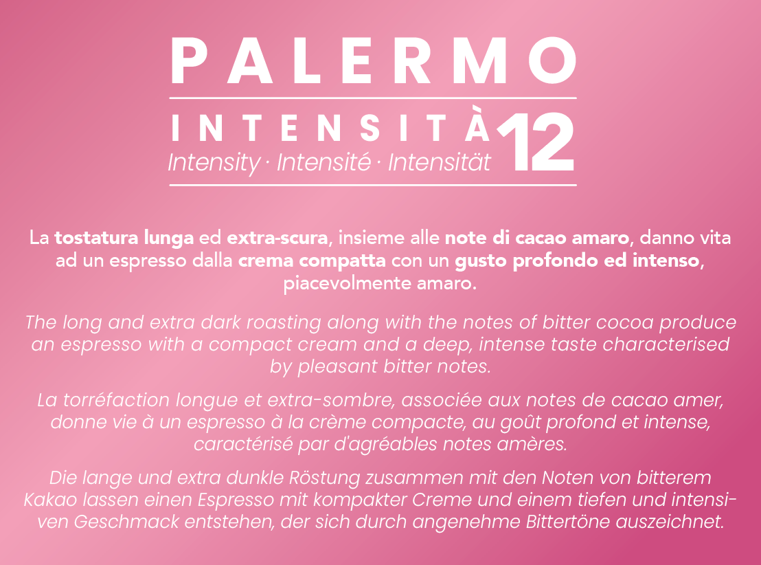 Bialetti Caffè d'Italia Palermo - 72 Capsule per Bialetti originali