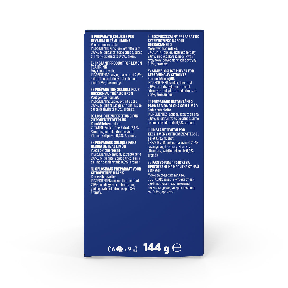 16 Capsule Borbone Compatibili A Modo Mio Tè al Limone