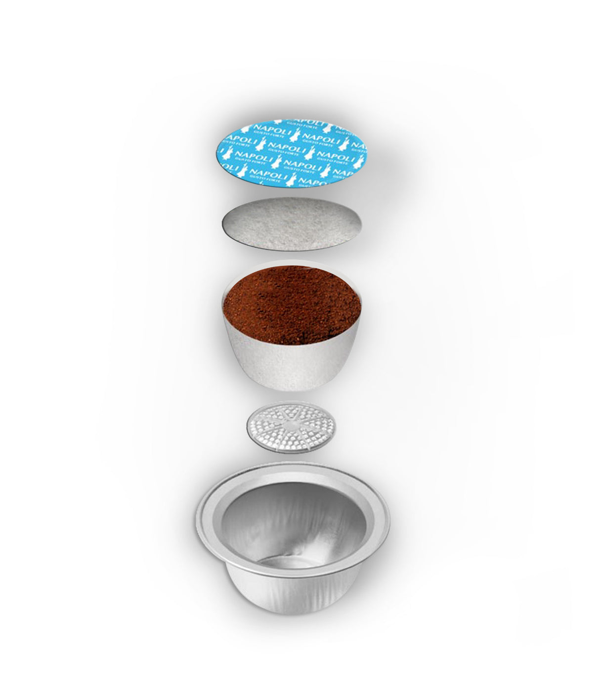 128 Capsule Multipack Bialetti Caffè d'Italia - Napoli