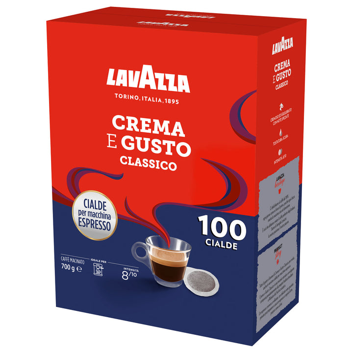Lavazza Caffè 300 Cialde ESE 44mm in Confezione Risparmio - Crema e Gusto Classico