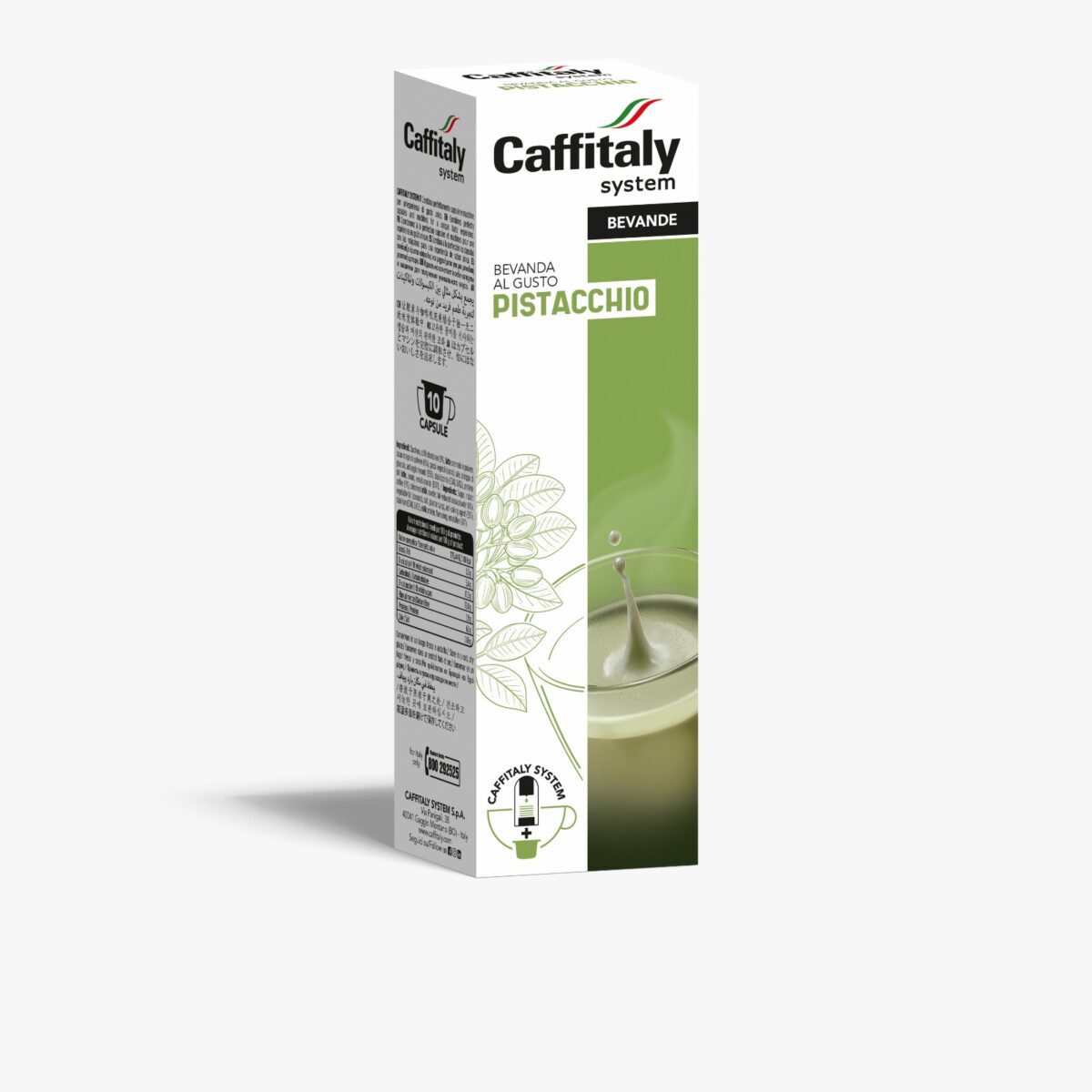 10 capsule Caffitaly System - Bevanda al gusto Pistacchio