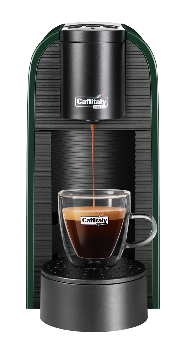 Caffitaly Volta S36 - Macchina da caffè per capsule Caffitaly, compatta e silenziosa