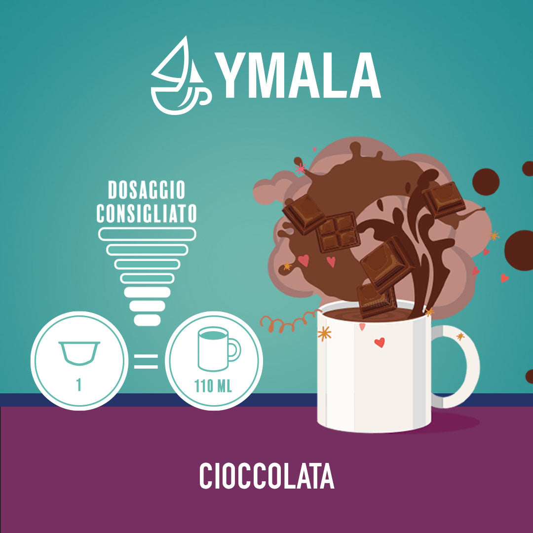 Ymala 16 Capsule Nescafé Dolce Gusto - Cioccolata