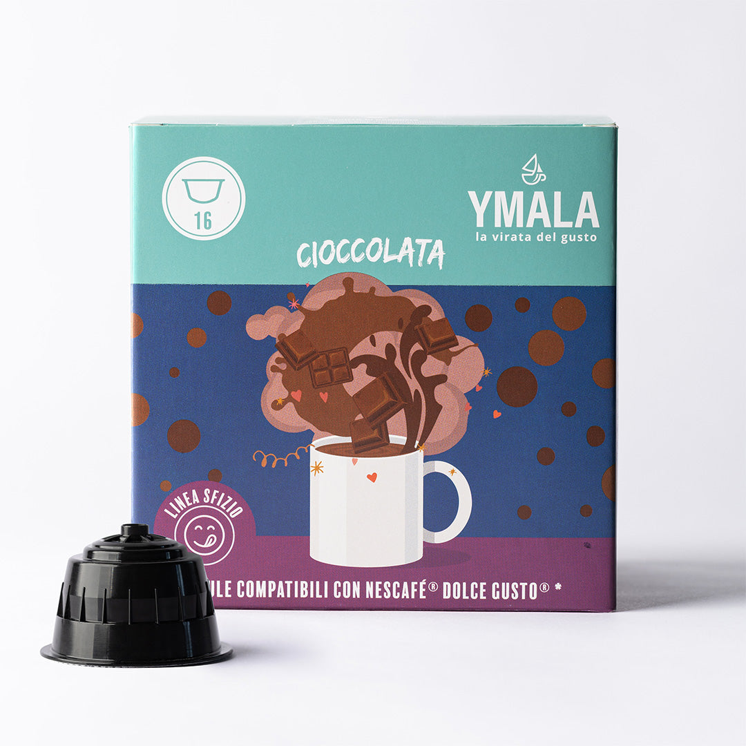 Ymala 16 Capsule Nescafé Dolce Gusto - Cioccolata