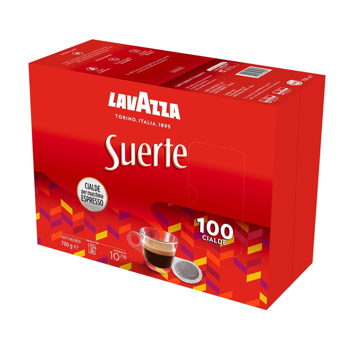 Lavazza Caffè Espresso Suerte - 100 Cialde Ese 44mm