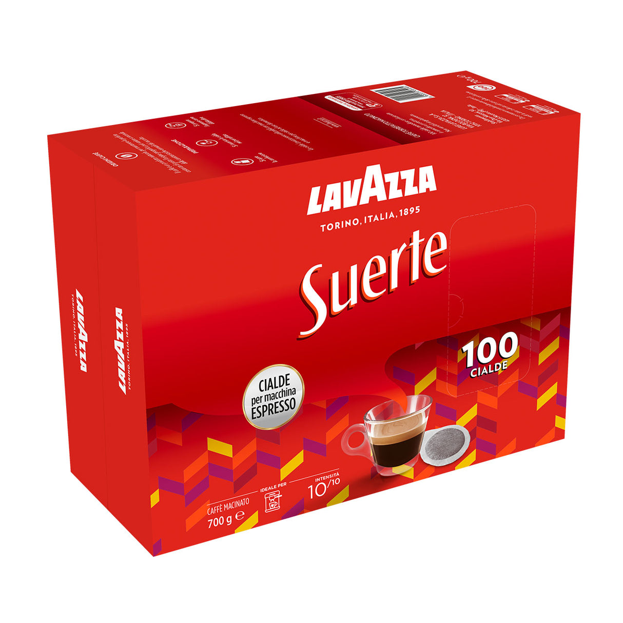 Lavazza Caffè Espresso Suerte - 100 Cialde Ese 44mm