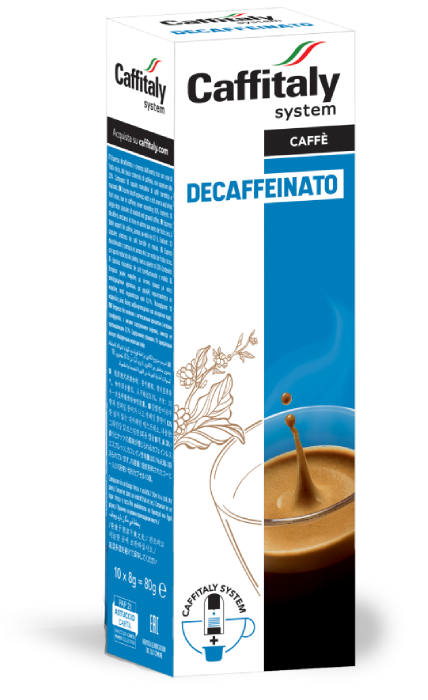 10 Capsule Caffitaly System Caffè Decaffeinato Dek