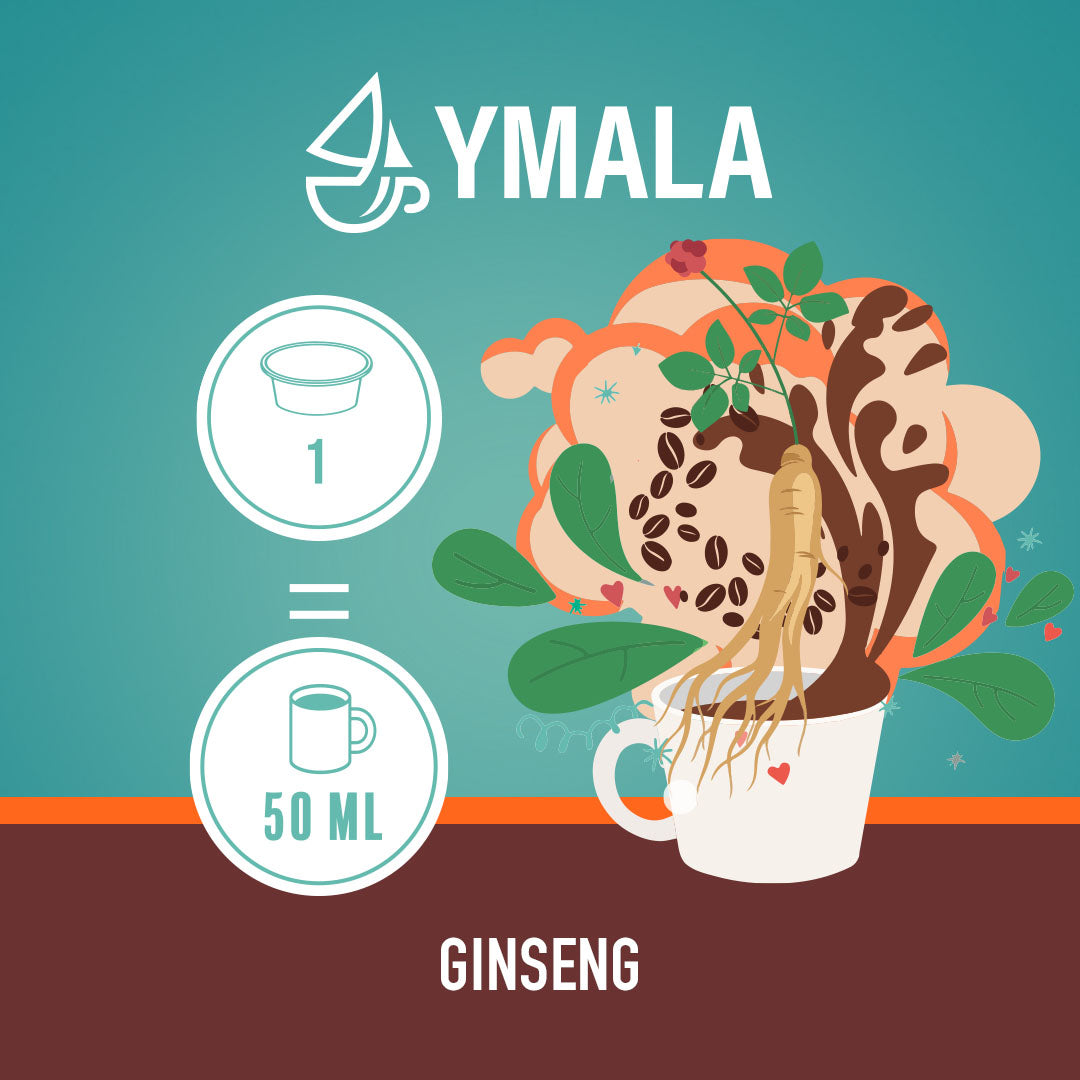 Ymala 16 Capsule Lavazza A Modo Mio - Caffè Ginseng