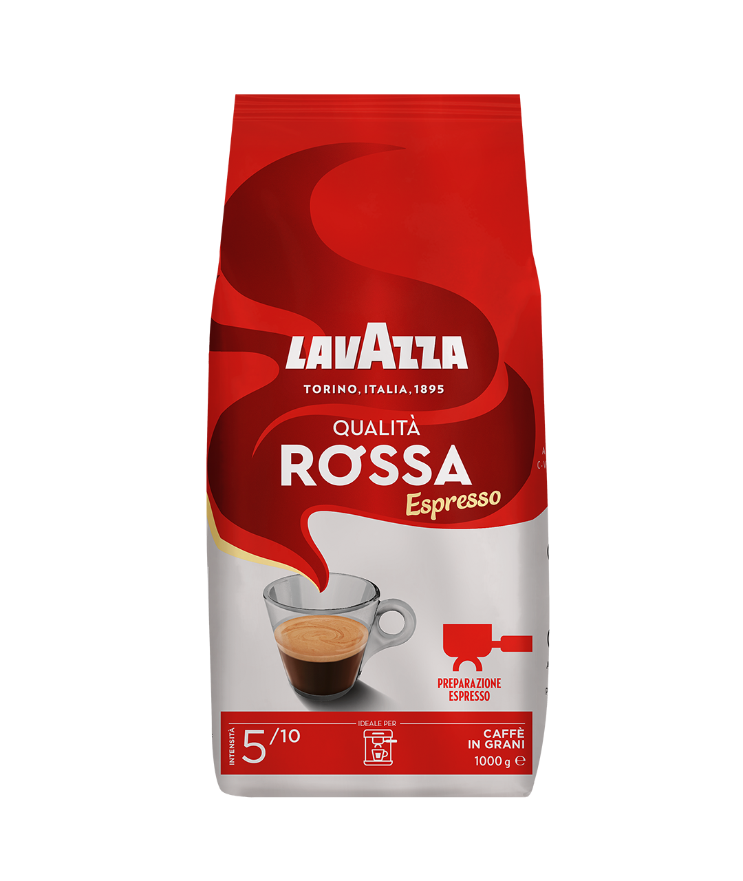 1 kg Lavazza Caffè in Grani - Qualità Rossa