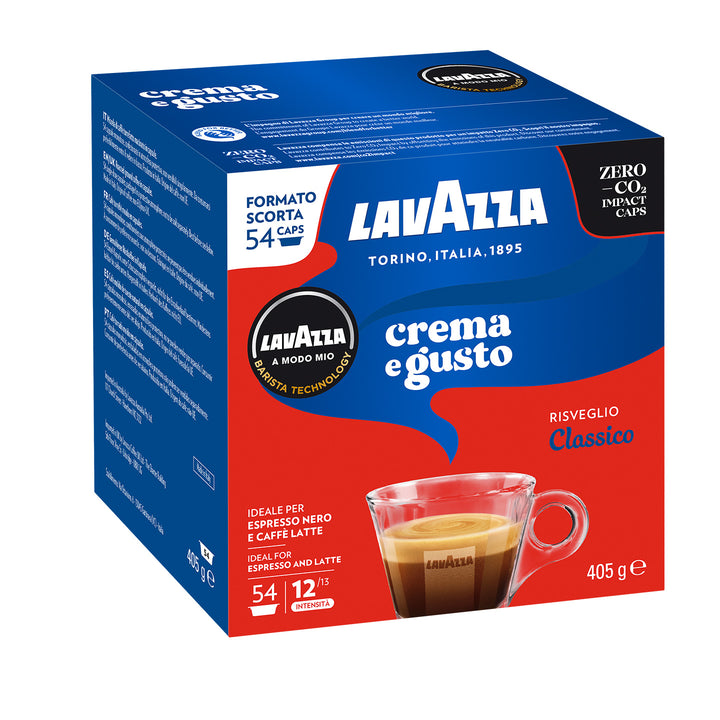 54 Capsule Lavazza A Modo Mio Originali - Crema e Gusto Classico