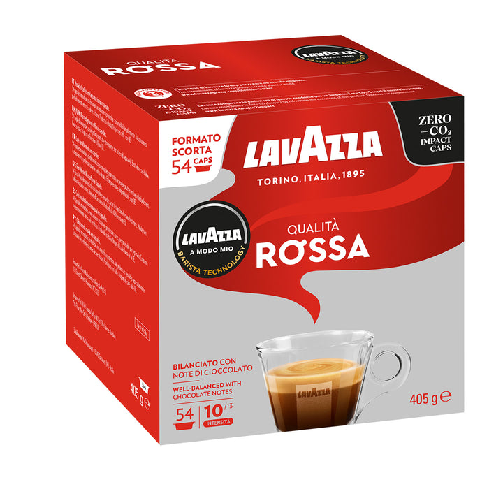 54 Capsule Lavazza A Modo Mio Espresso originali - Qualità Rossa