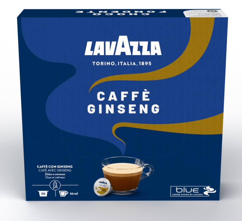 50 Capsule Caffè con Ginseng Lavazza Blue