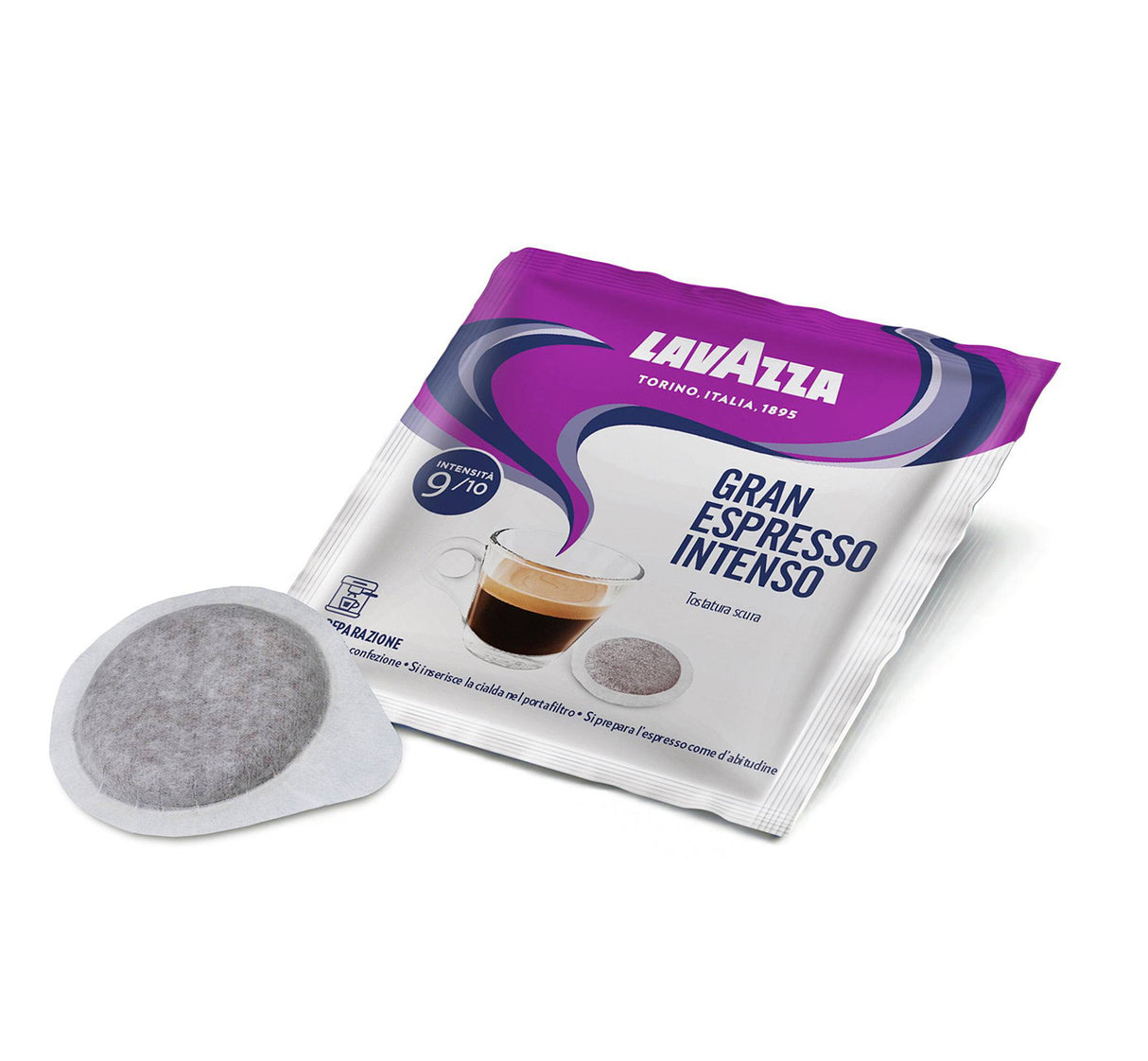 Lavazza Caffè Grand Espresso Intenso - 150 Cialde Ese 44mm Filtro Carta