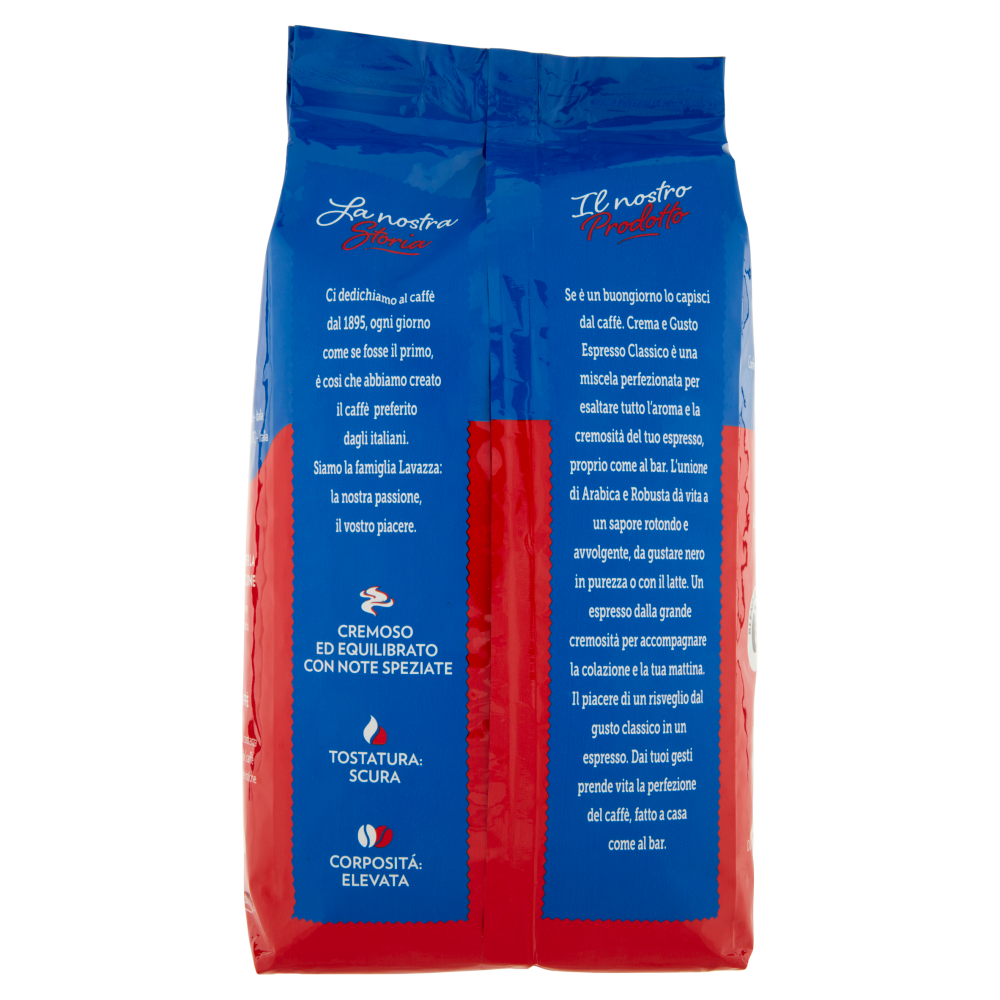 Lavazza Caffè in grani 1kg - Crema e Gusto Classico