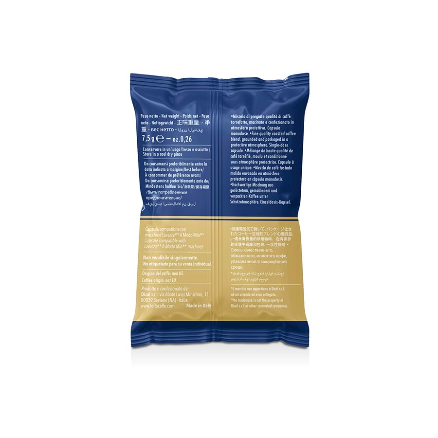 100 Capsule Lollo PassioneMito Caffè Oro Compatibili Lavazza A Modo Mio