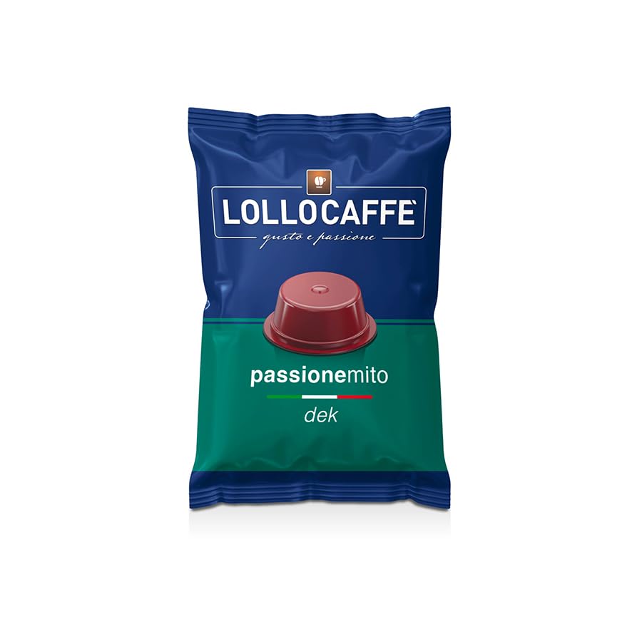 100 Capsule Lollo Caffè Dek Compatibili Lavazza A Modo Mio