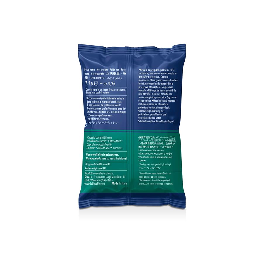100 Capsule Lollo Caffè Dek Compatibili Lavazza A Modo Mio
