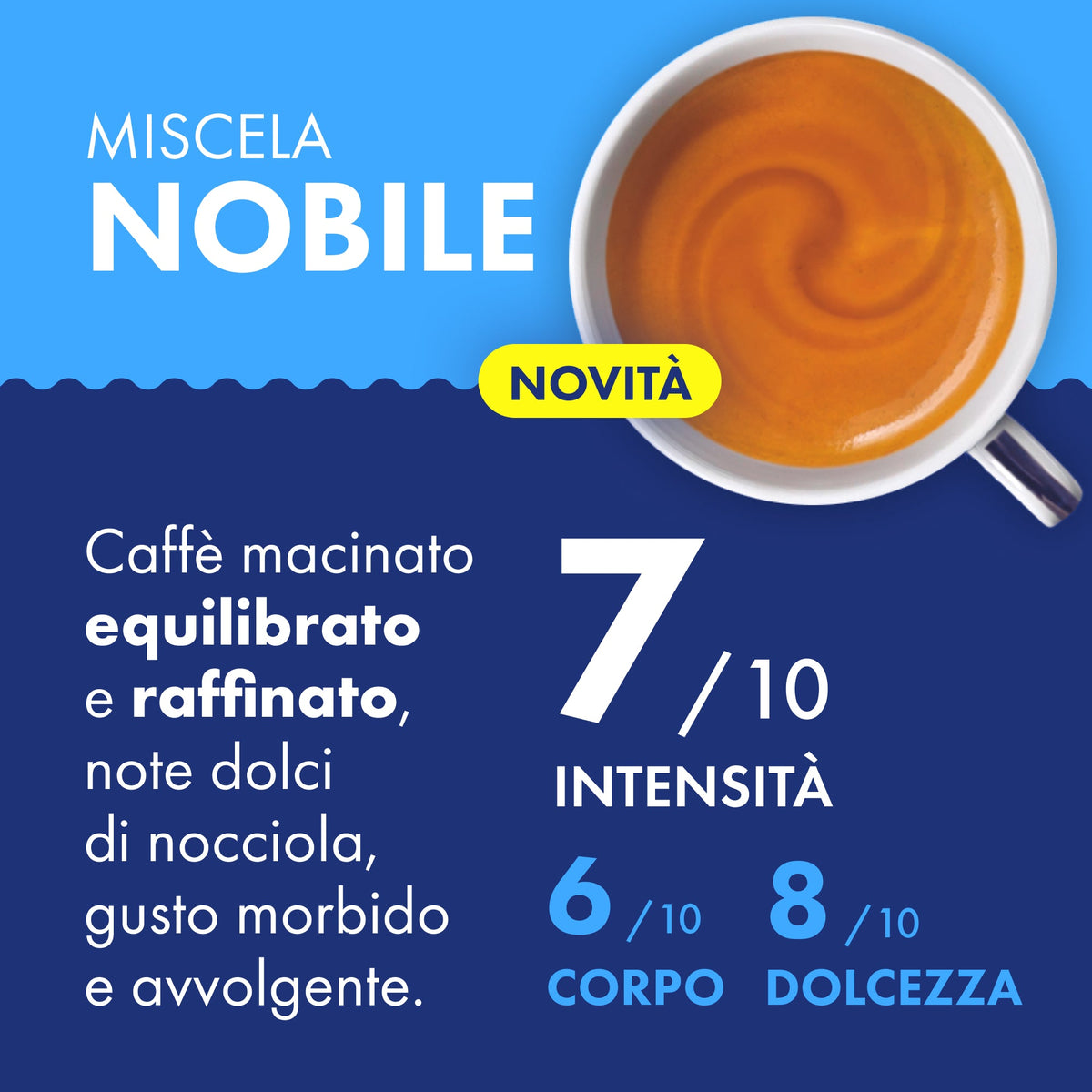 Caffè Borbone Moka Macinato 2x250g - Miscela Nobile