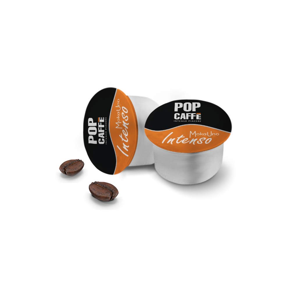 Pop Caffè 10 Capsule Compatibili Moka Uno System - Intenso