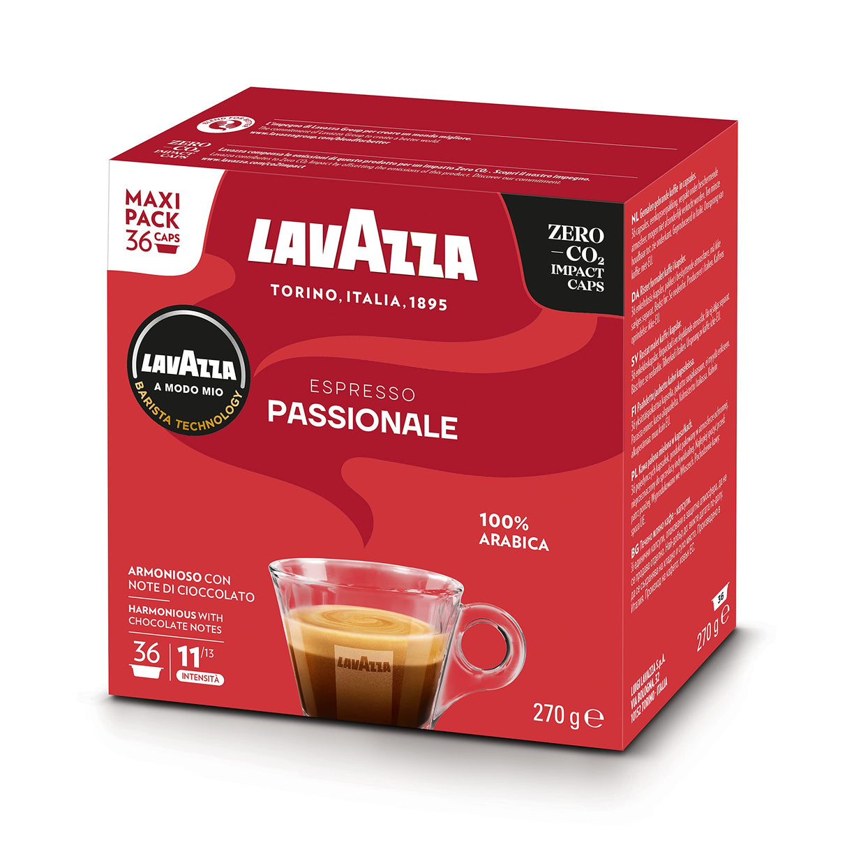36 Capsule Lavazza A Modo Mio - Espresso Passionale