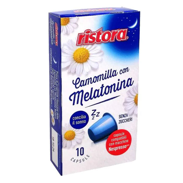 10 Capsule Ristora Camomilla con Melatonina - Compatibili Nespresso