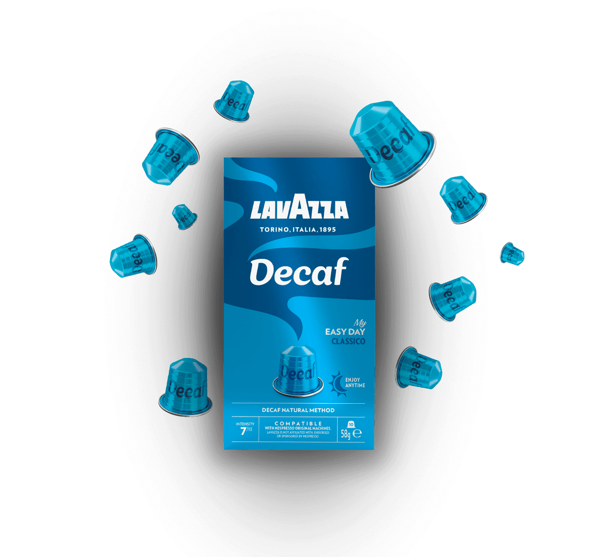 Lavazza 10 Capsule Caffè originali per Nespresso - Decaffeinato