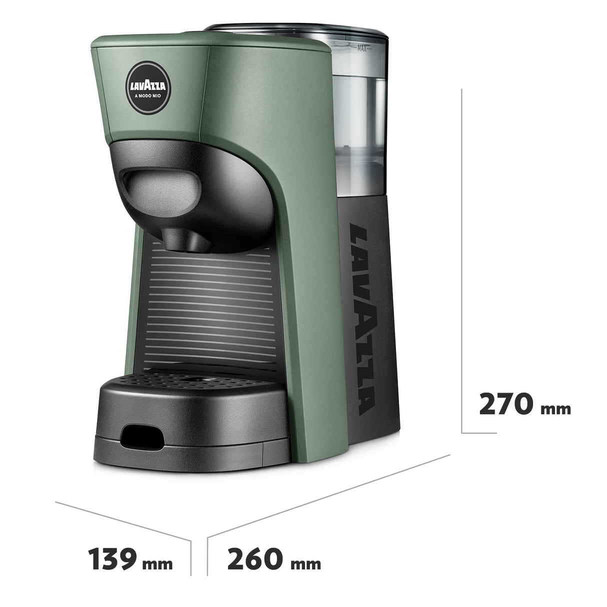 Macchina Lavazza A Modo Mio Tiny Eco + 72 Capsule A Modo Mio
