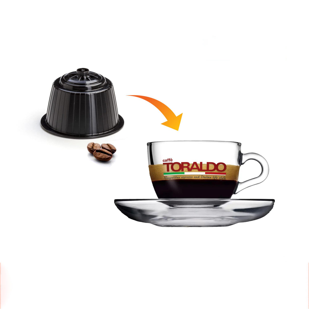 100 Capsule Toraldo Compatibili Nescafé Dolce Gusto Miscela Classica