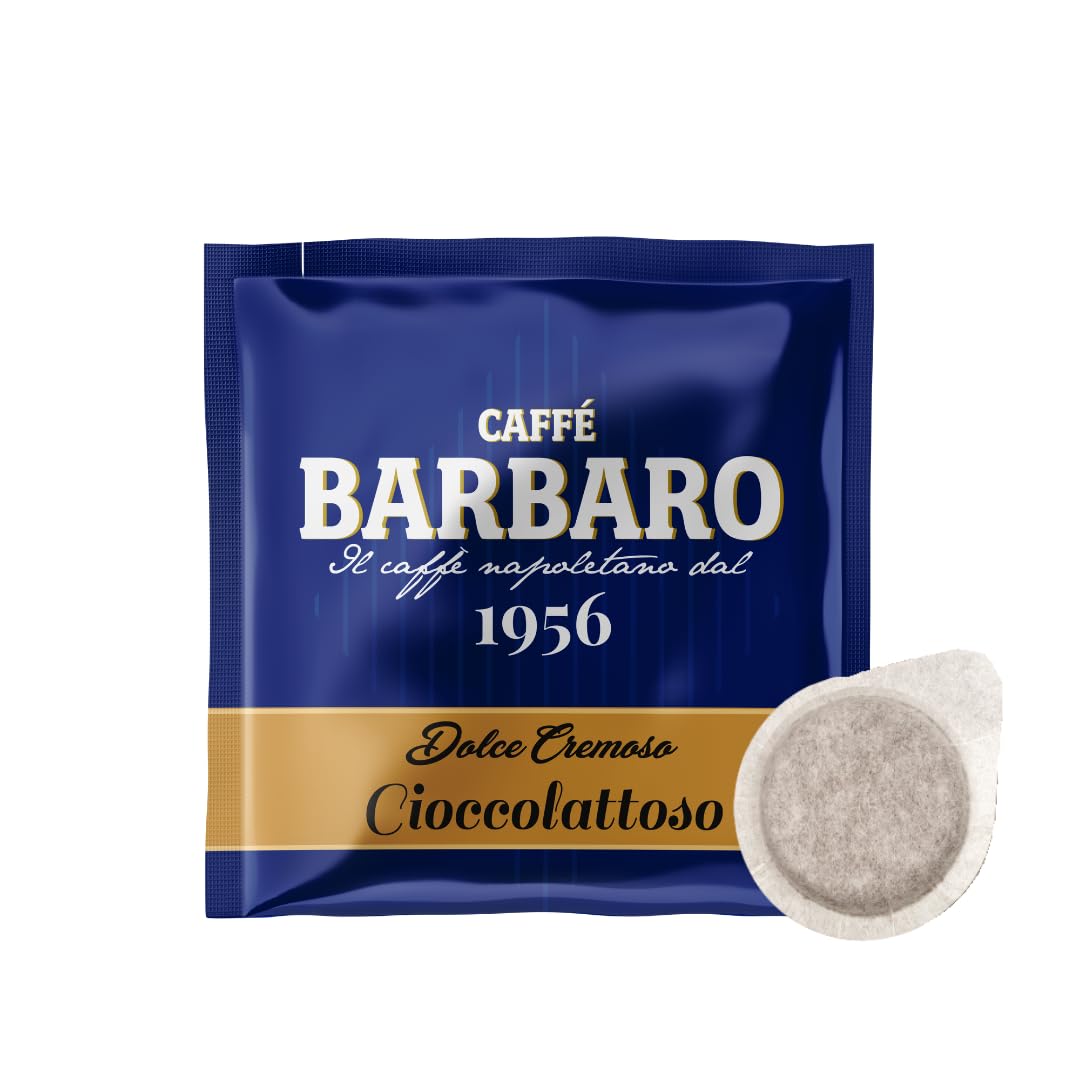 100 Cialde Barbaro Compatibili Ese 44mm Miscela Blu