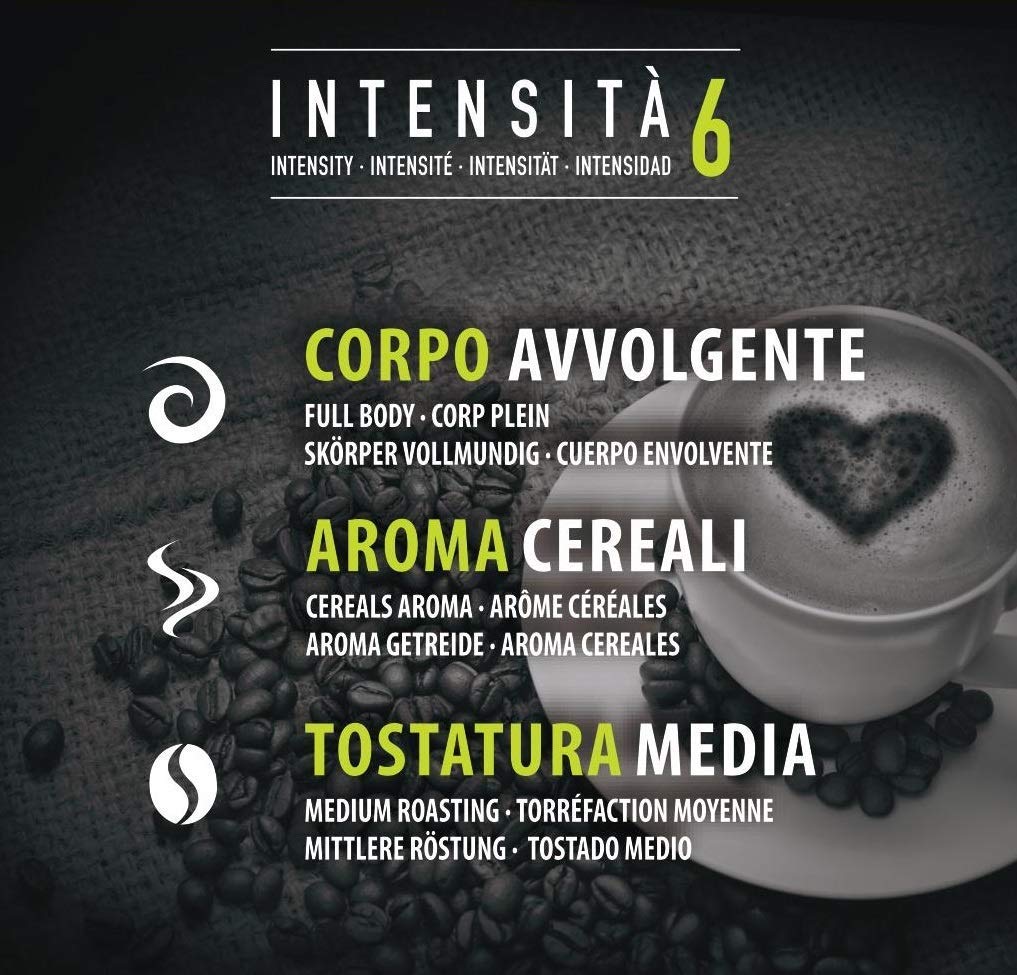 16 Capsule Bialetti Espresso Bar Deka Decaffeinato