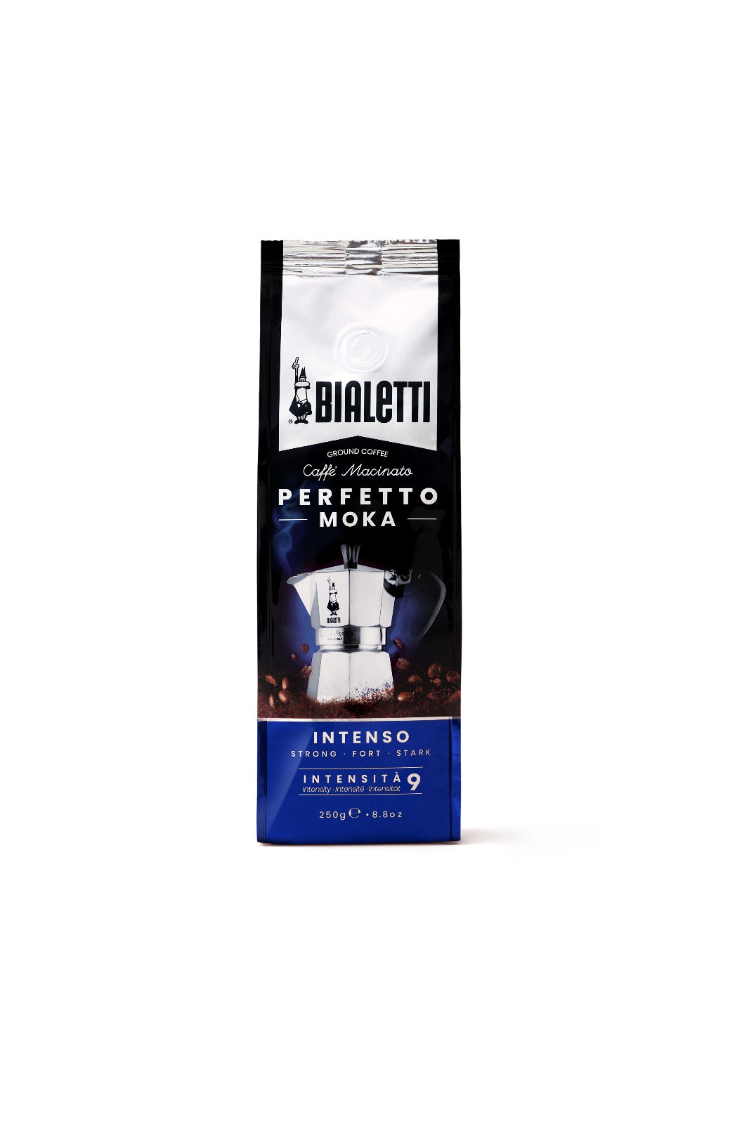 Bialetti Intenso 250g - Caffè Macinato Perfetto Moka