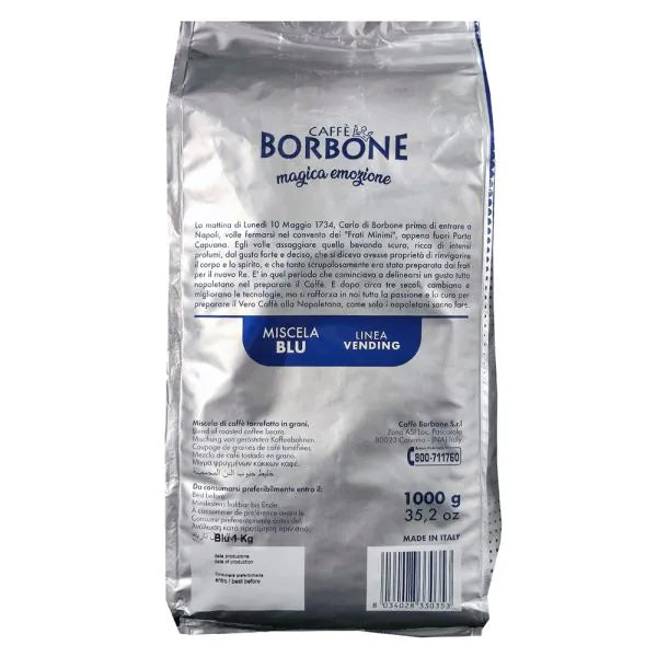 Borbone caffè in Grani qualità Blu - 1 kg