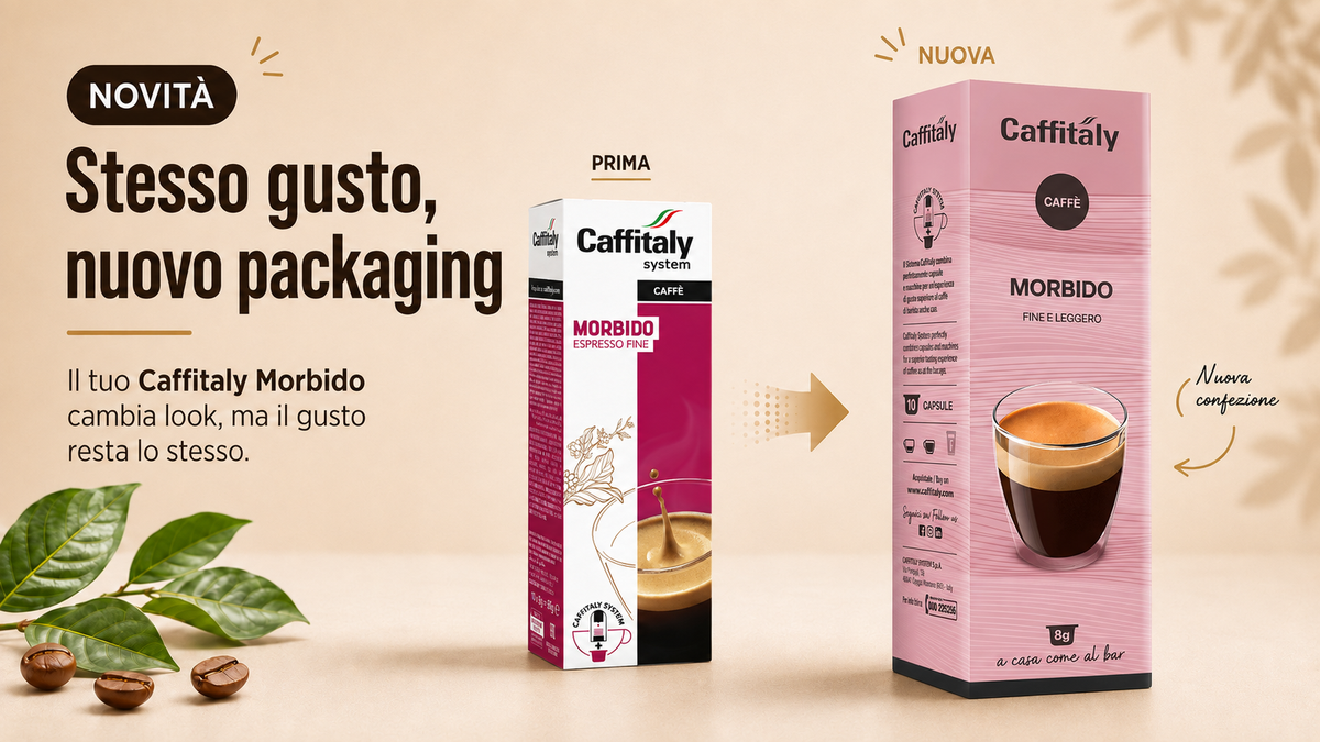 10 Capsule Caffè Caffitaly System - Morbido Fine e Leggero