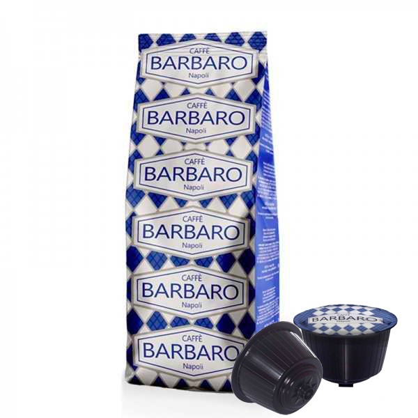 100 Capsule Caffè Barbaro cremoso Napoli - compatibili Dolce Gusto