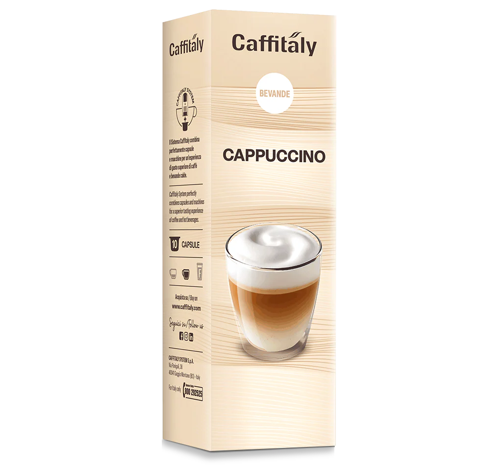 10 Capsule Cappuccino Compatibili Caffitaly System