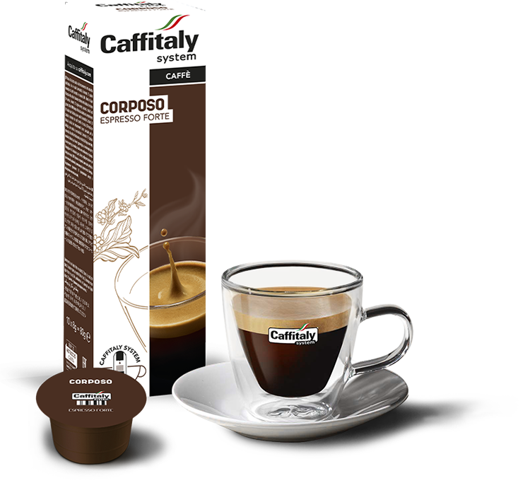 10 Capsule Caffitaly System Corposo – Espresso Forte