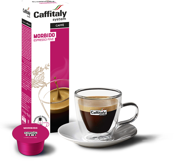 10 Capsule Caffitaly System Caffè Morbido Espresso Fine