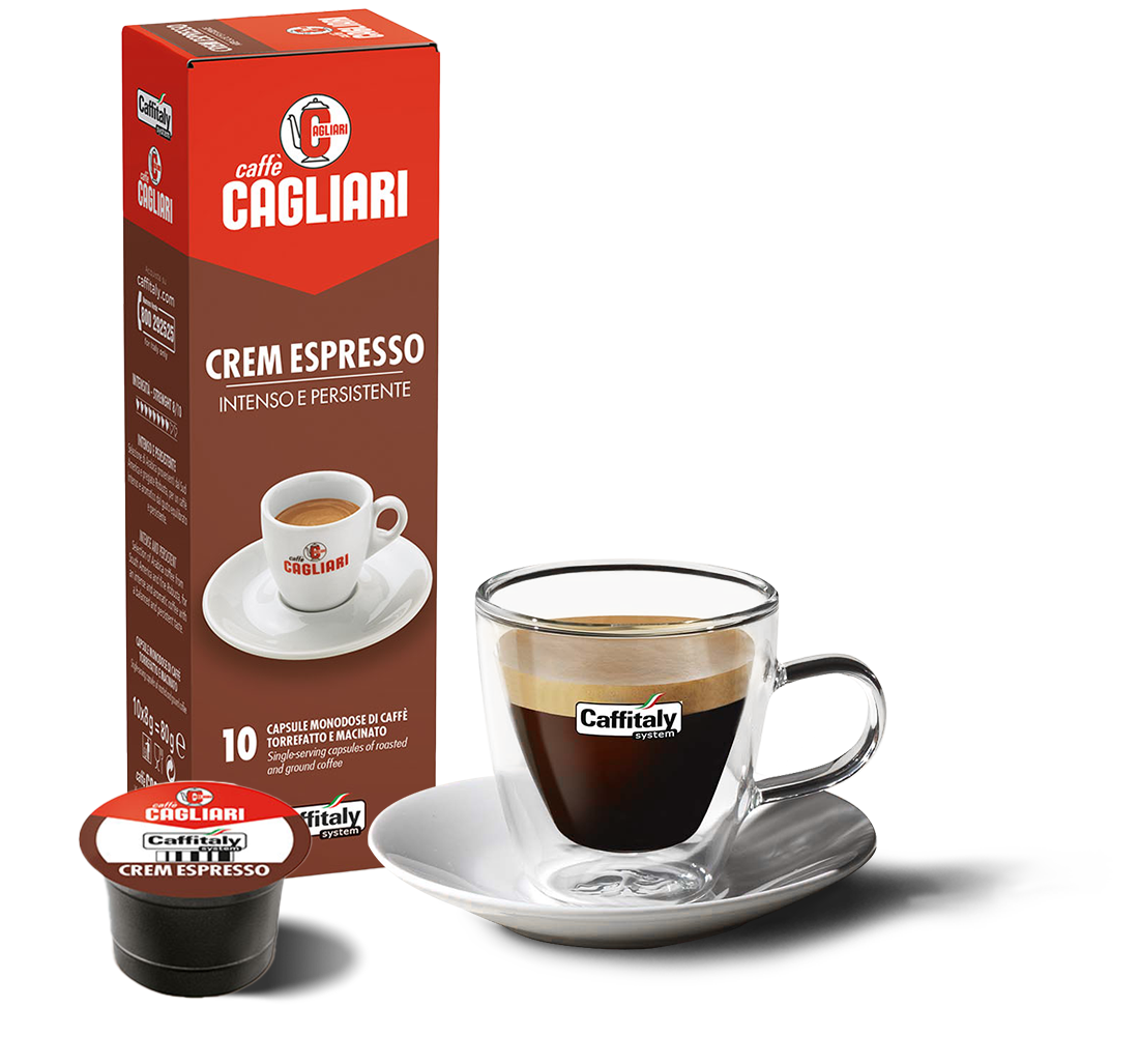 10 Capsule Caffitaly System - Cagliari Crem Espresso
